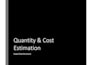 do material takeoff and construction cost estimation
